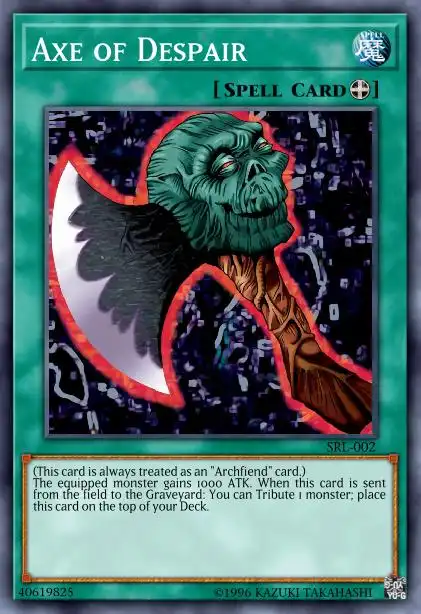 Edison Rulings for Axe of Despair (Archfiend)